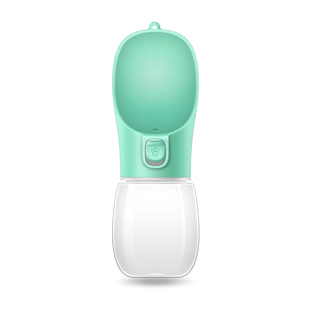 🐶 Botella de Agua Portátil para Perros 300 ml, 350 ml y 550 ml | Bebedero Antiderrame para Paseos y Viajes
